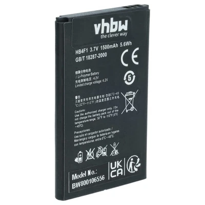 VHBW Akku für Trekstor Mobiler WLAN HotSpot 1500mAh Router