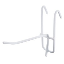 Grid Wall Display Hooks Garage Storage Wall Organizers 4 Inch White Pack of 30