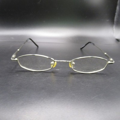 Versailles Kings Capri Stainless Steel Eyeglass Frames Silver 44-19-140 Unisex
