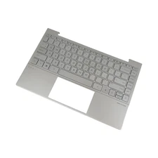 New Palmrest For HP ENVY 13-BA 13T-BA Keyboard Upper Case w/Backlit 13in Silver