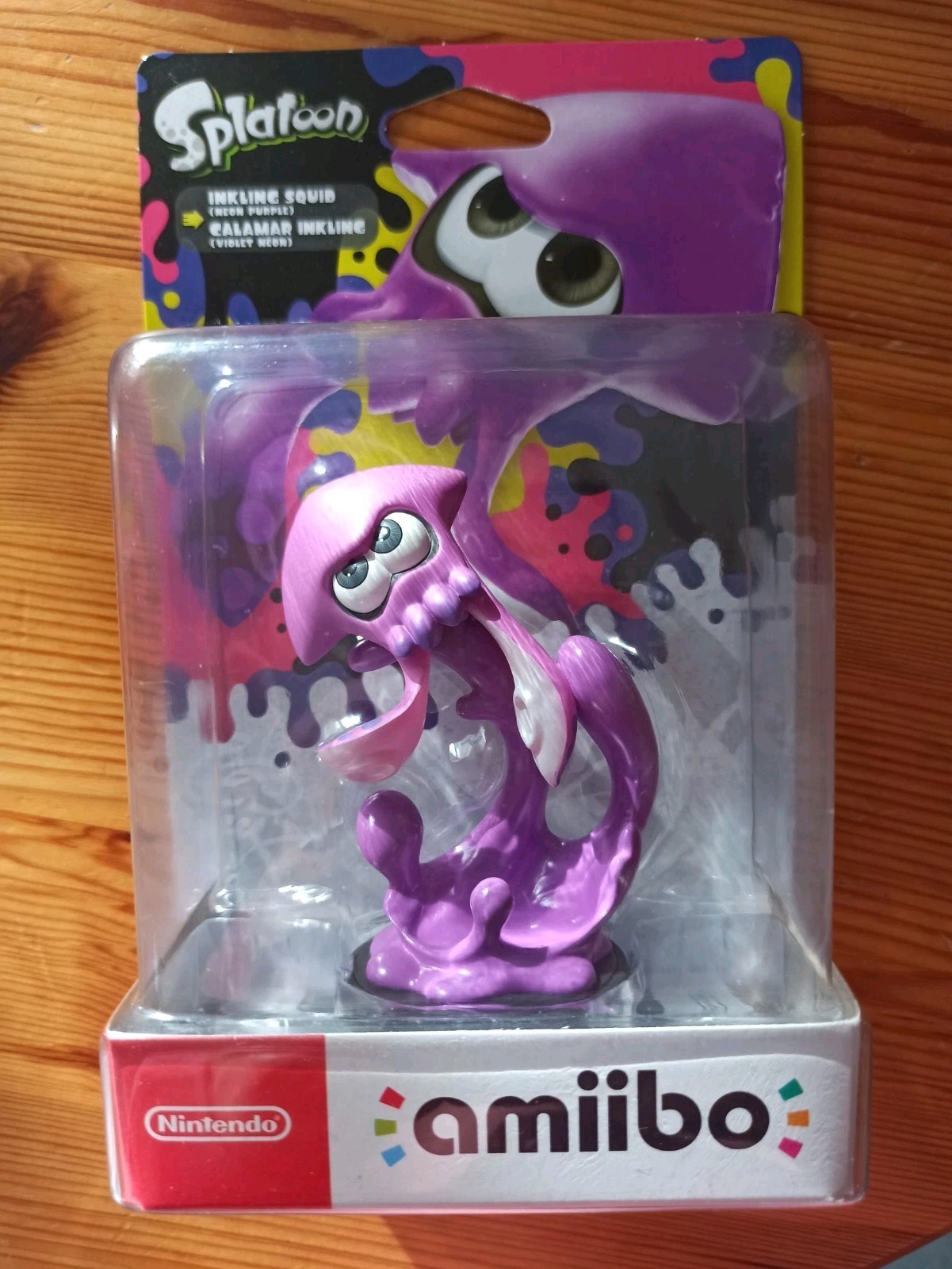 Amiibo Calamar Inkline Purple - Splatoon - Neuf