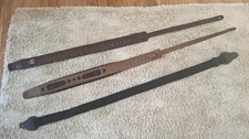 3 St. Gitarrengurt 145cm Leder PU Nylon Harle...