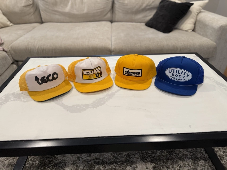SOMBREROS DE CAMIONERO DE COLECCIÓN CARROCERÍA UTILITARIA TECO ICUEE OAKLAND VILSMEIER SNAPBACK Foto 2 de 4