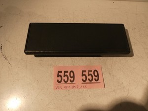 orig. VW Radio - Schachtabdeckung gebraucht Nr. 251 857 233 für div. VW Oldtimer