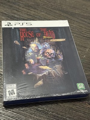 The House of the Dead Remake: LimiDead Edition PS5 PlayStation 5 Slipcover NEW