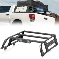 13.8'' Full-Size Rear Ladder Rack Back For 2007-2013 Toyota Tundra w/ Bed Rails