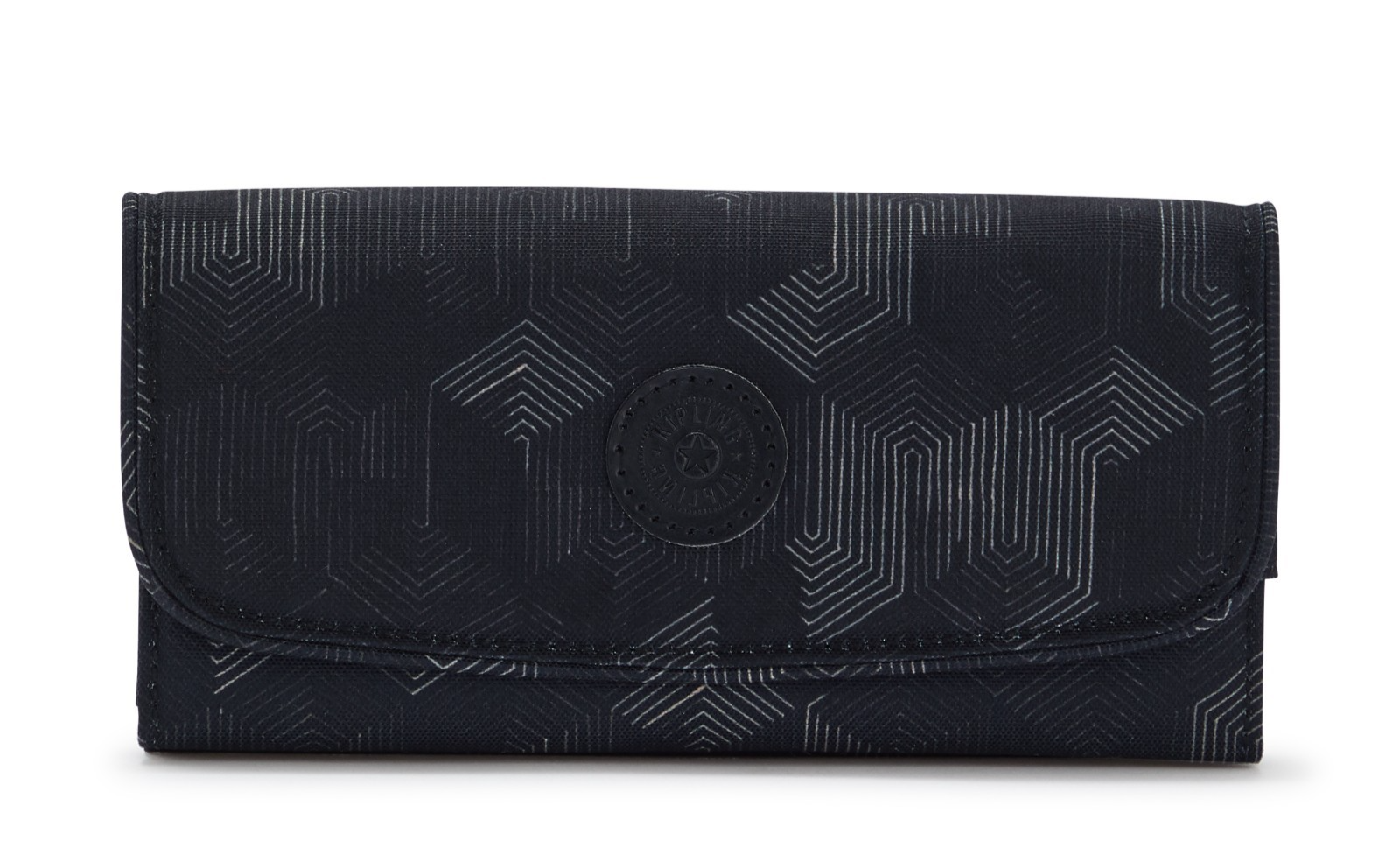 Kipling MONEY LAND Large RFID Wallet - Mysterious Grid