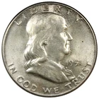 1951-D Franklin Half Dollar BU+ Uncirculated Better Date FULL BELL LINES A2864