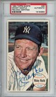 1964 TOPPS GIANTS #25 MICKEY MANTLE AUTO PSA/DNA CERTIFIED M