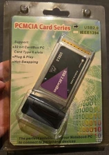 PCMCIA to USB 2.0 CardBus Dual 2 Port 480M Card Adapter for Laptop Notebook