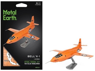 Metal Earth 1-ME1039 Model Kit Bell X-1 Aircraft ''United States Air