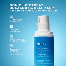 Murad Acne Treatment Skincare Bundle   4 Bottles SET US SELLER FAST SHIP