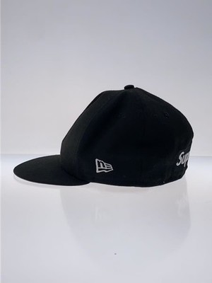 New Era Supreme 21Ss Reverse Box Logo Cap 7 3 8 Polyester Black