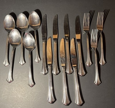 15 pc.  Reed & Barton Rebacraft COLONNADE Stainless ASSORTED (Japan)
