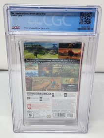2018 Legend of Zelda: Breath of the Wild for Switch - CGC Graded 9.9