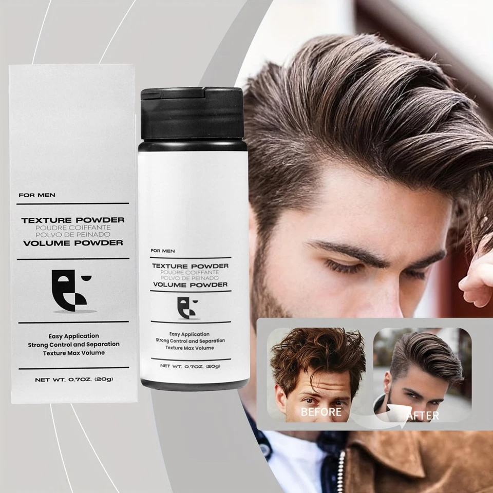 Men's Texturizing Powder Smooths And Styles Natural Ingredients Styling/Matte - Image 4 of 4