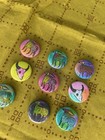 Lot Of 9 🦌 Handmade 1 Inch Deer Pin Buttons Stamped Ink Antelope Pinbacks — photo 7