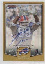 2011 Topps Chrome Bowman Chrome Rookies Auto Marcell Dareus #BCAR-11 Auto 2t4