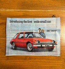 1975 Amc Pacer Original Sales Brochure American Motors Dealer Catalog Pacer X