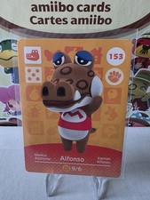 Animal Crossing Official Amiibo Card Alfon...