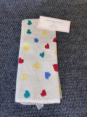 Cupcakes and Cashmere Valentines Hearts Kitchen Towel 3 Pack Set