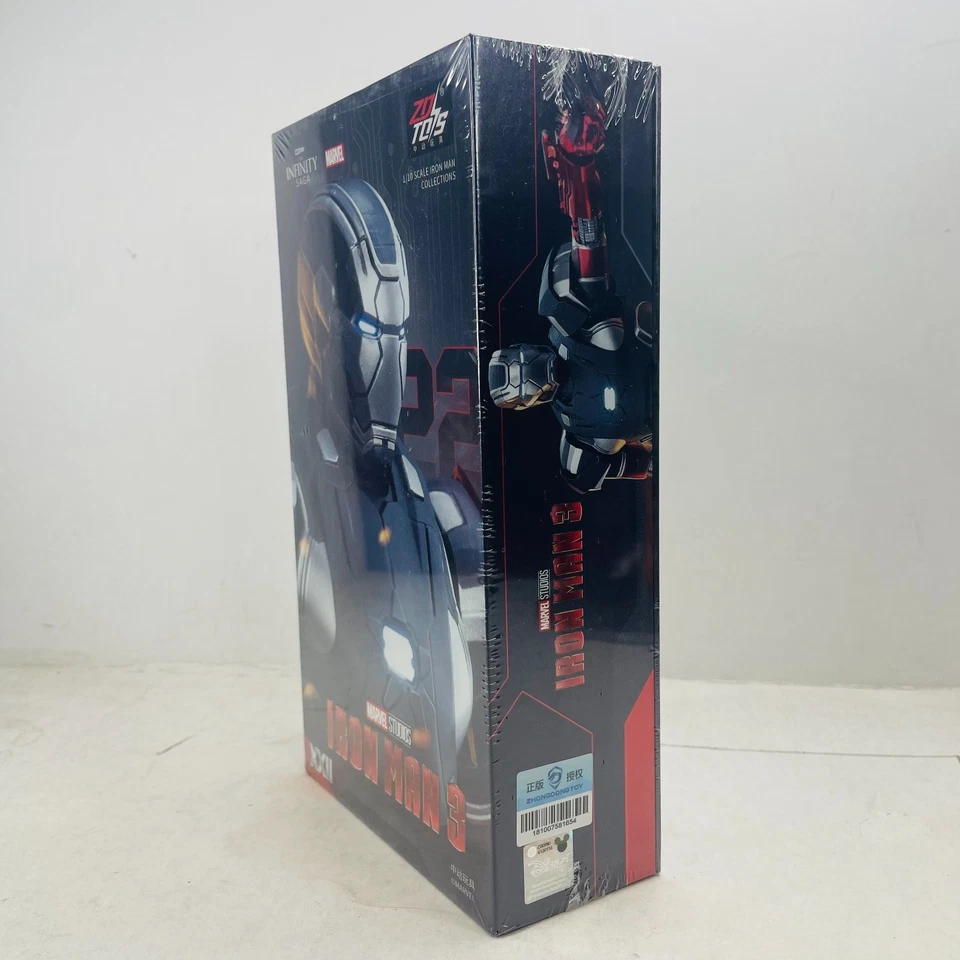 Marvel Iron Man 3 Hot Rod Mark 22 MK22 XXII Ironman Toy Action Figure 1:10 Model - Image 3 of 4