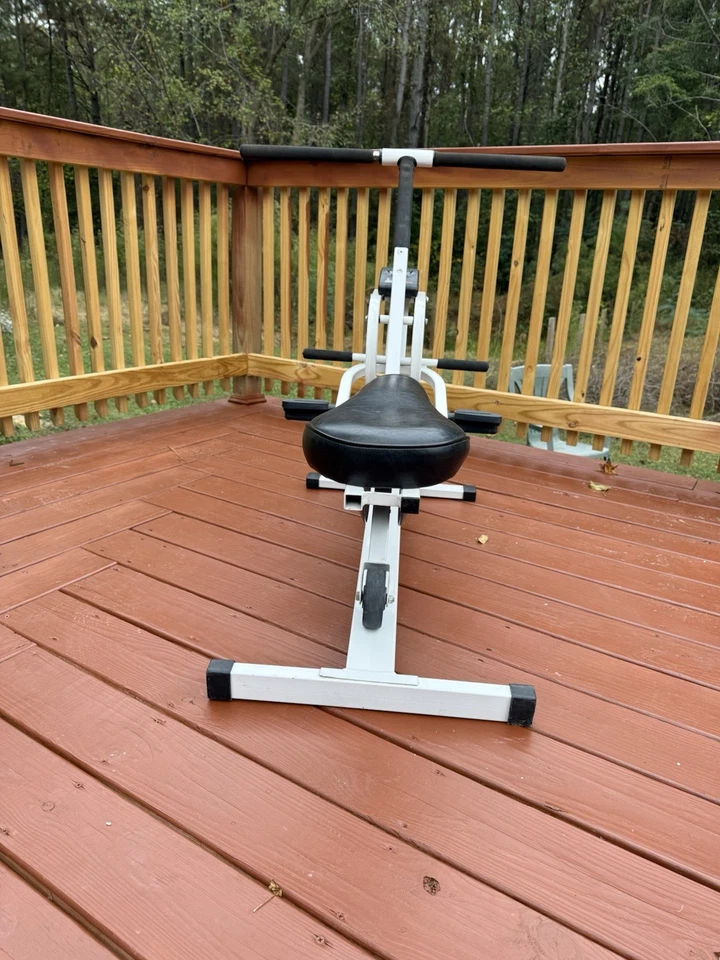 SPORT RIDER BY SPORT HEALTH RIDER TOTAL BODY HEALTH & FITNESS MACHINE W MONITOR - Image 4 of 4