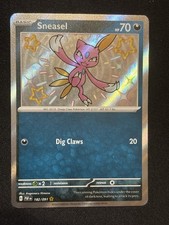 Sneasel 182/091 SV: Paldean Fates Holo