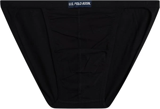 PACK DE 6 CALZONCILLOS DE BIKINI PARA HOMBRE 100% Cuerda ALGODÓN SÓLIDO Negro Gris ROPA INTERIOR TIRO BAJO Foto 2 de 4