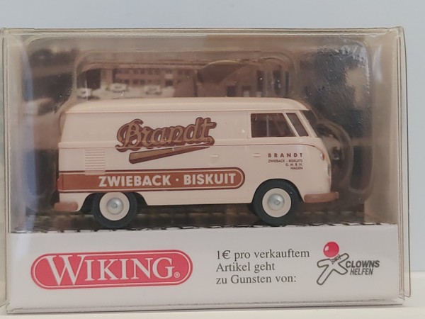 CM338 Wiking VW Volkswagen T1 07977 Brandt Zwieback Ovp Neu Transporter 1:87 H0-image