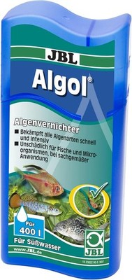 JBL Algol 2302200 Algenvernichter, Für Süßwasser-Aquarien, Unschädlich für Fisch