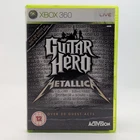 Guitar Hero: Metallica (Microsoft Xbox 360, 2009) COMPLETE