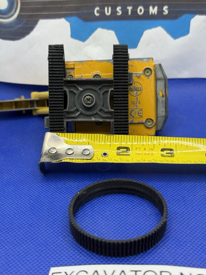 1 set of new tracks for Siku 1:87 Liebherr 974 Excavator Siku 1874 Die-cast - Image 4 of 4