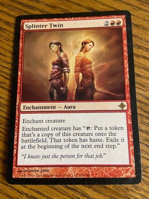 Wizards of the Coast Splinter Twin Rise of the Eldrazi Rare EN Regular 165/248