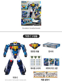 TOBOT C Police Car Transformer Robot Hyundai Sonata Action Figure Korea Toy