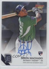 2015 Bowman's Best Best of 2015 Auto Dixon Machado #B15-DM Auto 0l1