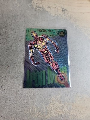 Iron Man 1994 Fleer Marvel Universe ''Power Blast'' No. 7 