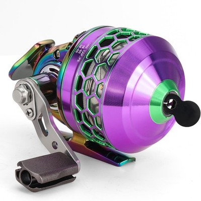 Spincast Fishing Reel,High Speed 3.9:1 Gear Ratio,Trouble-Free Push-Button Bait