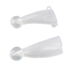 1 Pair Cow Horn Protector Thickened Round Cornered Silicone Cattle Protective