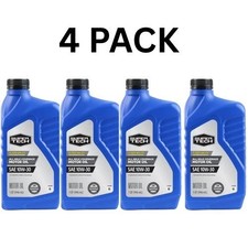 4 Pack Super Tech Sae 10w30 All Mileage Engine Oil Synthetic Blend