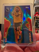 Topps 2026 Premier League Matheus Cunha Heat Vision Case Hit