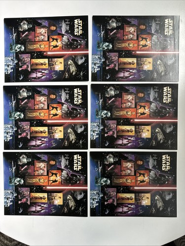 STAR WARS IV 30th ANNIVERSARY CELEBRATION 41¢ USPS USA STAMP SHEET #570100 MINT - Picture 3 of 3