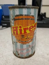 Hires Root Beer Flat Top Vintage Soda Can