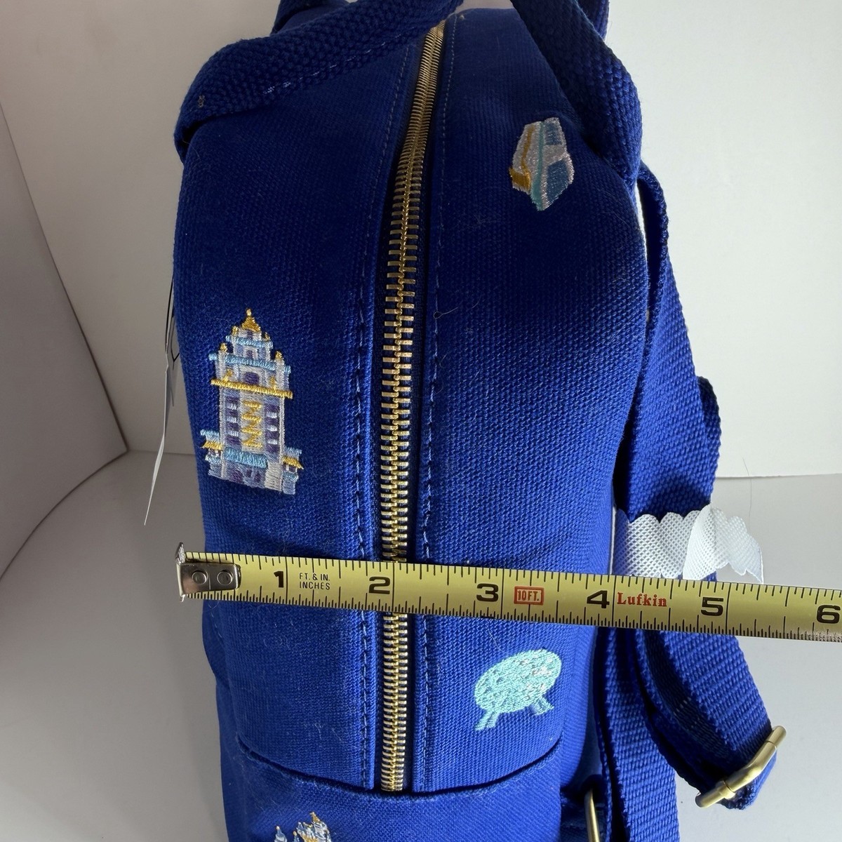 Loungefly Disney Parks 50th Anniversary Canvas Mini Backpack New