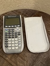 Texas Instruments TI-84 Plus Silver Edition With Cover - Tested