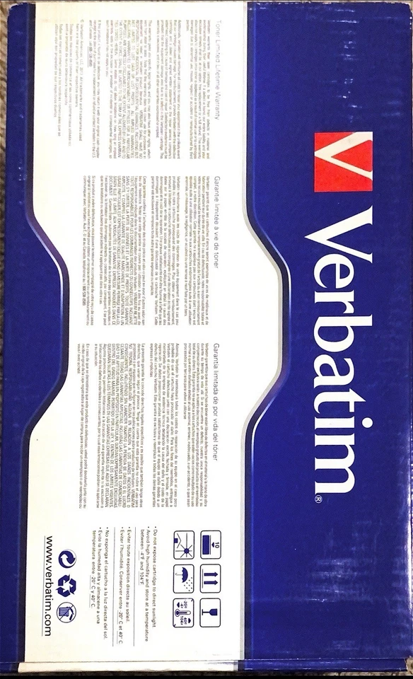 Nuevo cartucho láser Verbatim reemplaza HP CE390X Black Page Life 24.000 Foto 2 de 2