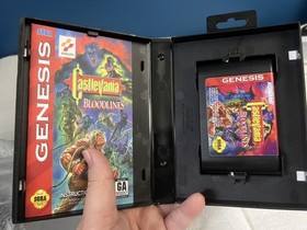Castlevania: Bloodlines (Sega Genesis, 1994) Complete In Box