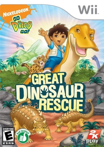 Go, Diego, Go Great Dinosaur Rescue - Nintendo  Wii Game Only