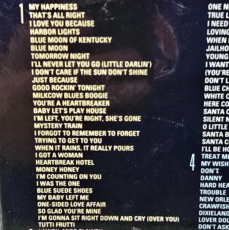 Elvis Presley The King of Rock 'n' Roll 50s Masters 5 Cassette Box Set SS NEW - Image 4 of 4