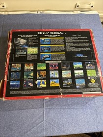 Sega Genesis Model 2 Console Sonic The Hedgehog 2 Bundle System Box Included